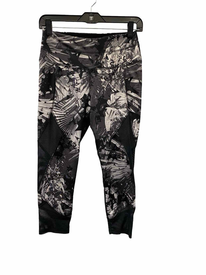 RBX Size S Black Gray Print Athletic Pants