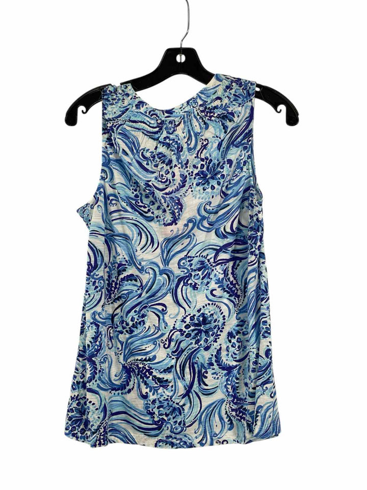 Lilly Pulitzer Size S Blue Tank Top
