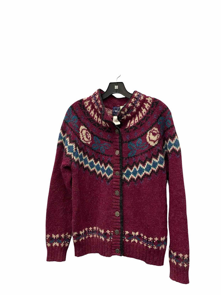 Woolrich Size M Pink 90% Wool 10% Mohair Vintage Sweater