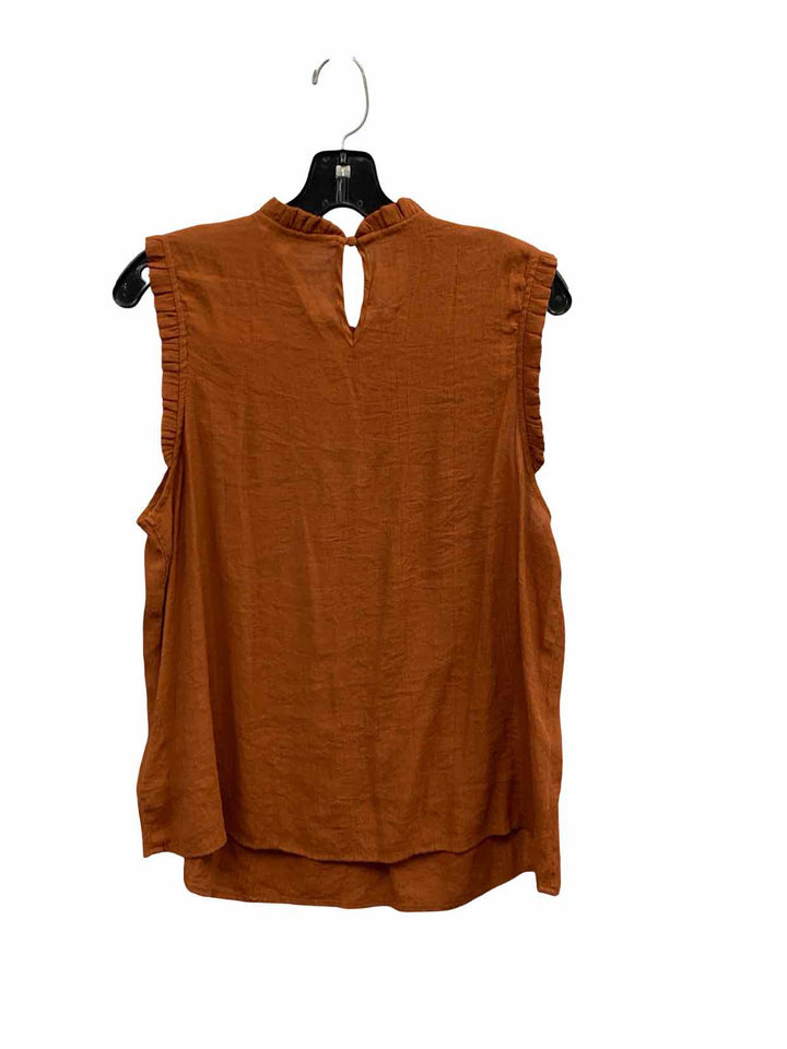 Nanette Lepore Size XL Brown Tank Top