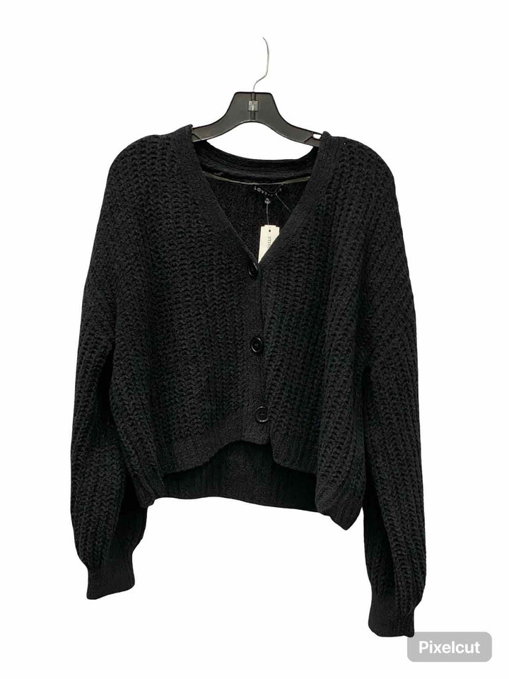 Love Ellie Size XL Black Knit Sweater