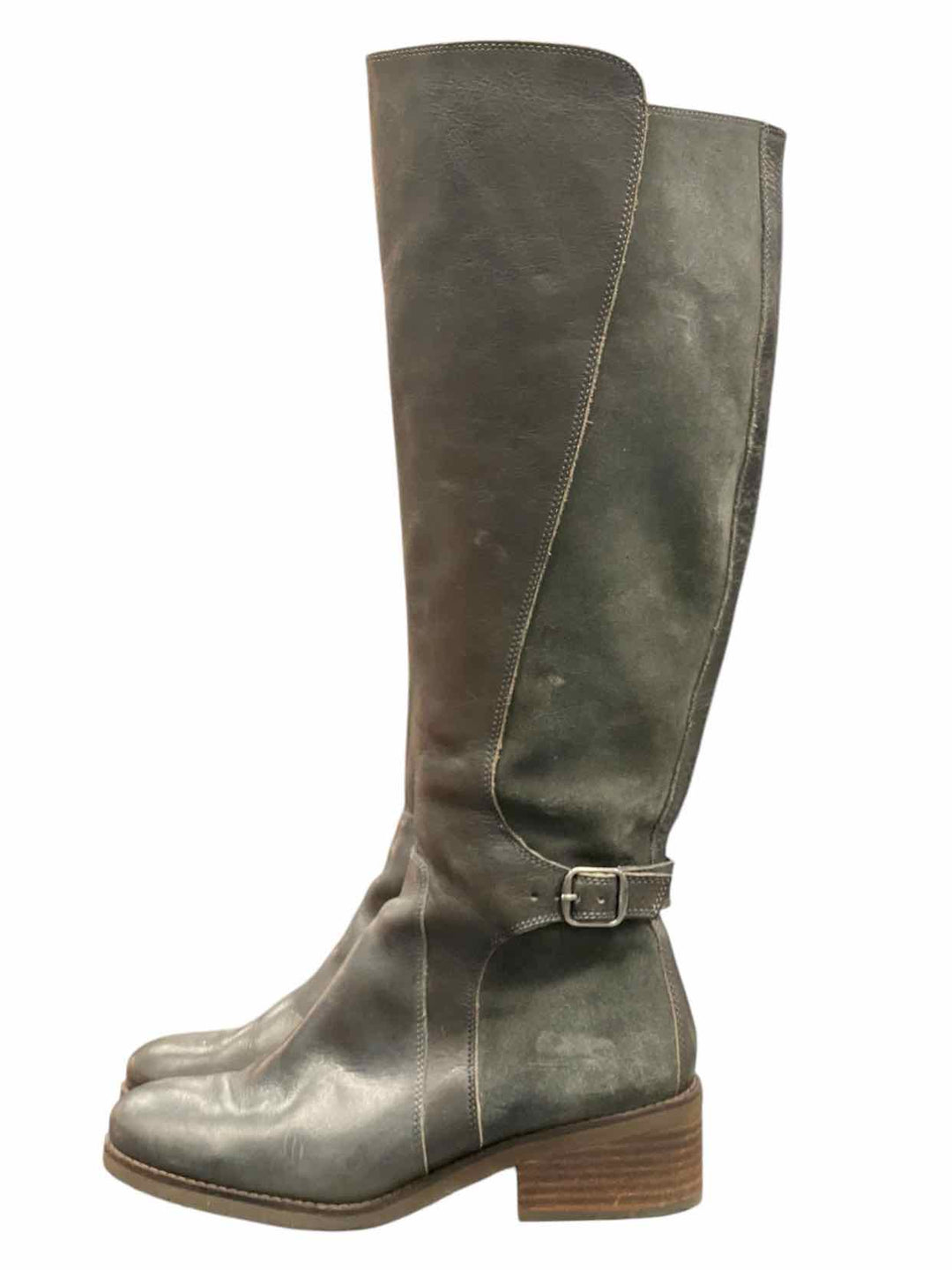 Lucky Brand Shoe Size 8 Grey Boots(knee)