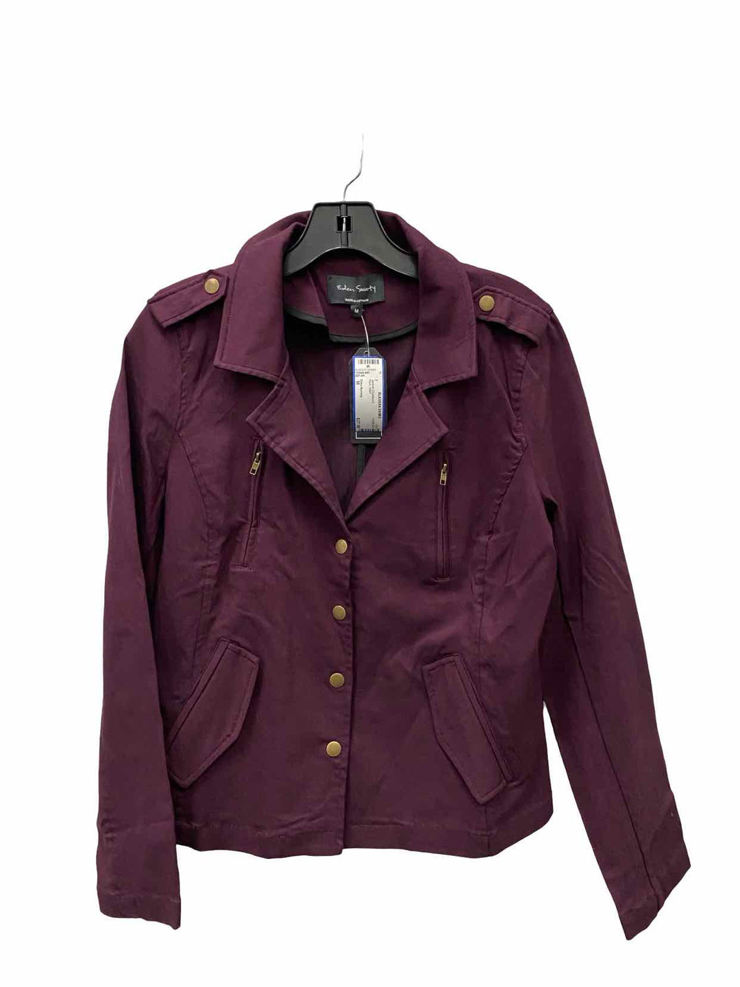 Eden Society Size M Plum Jacket (Outdoor)