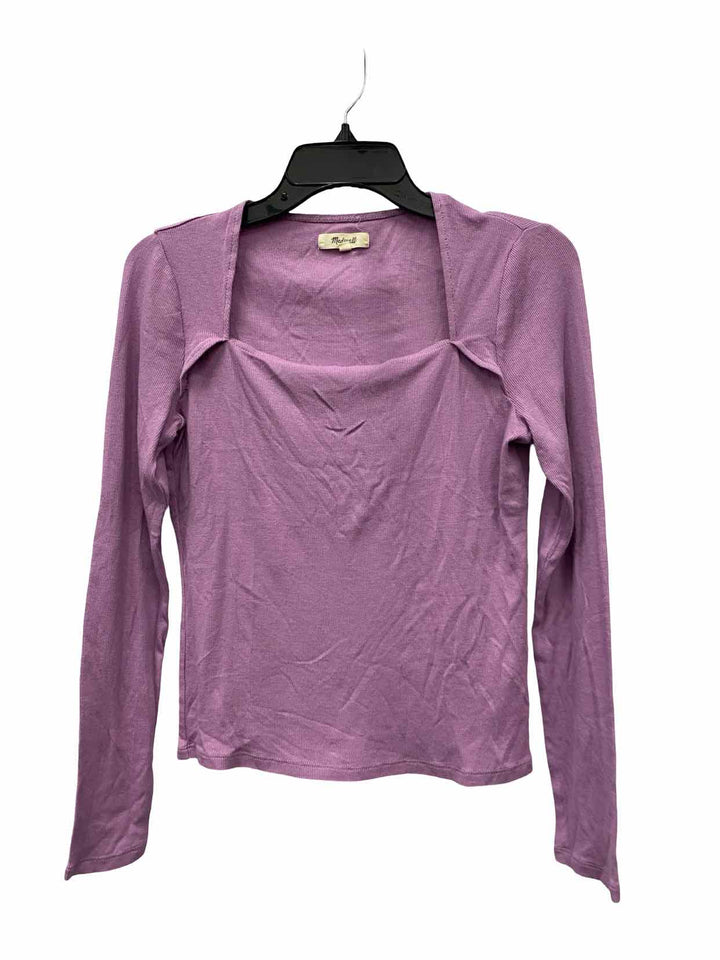 MadeWell Size L Purple Long Sleeve Shirts
