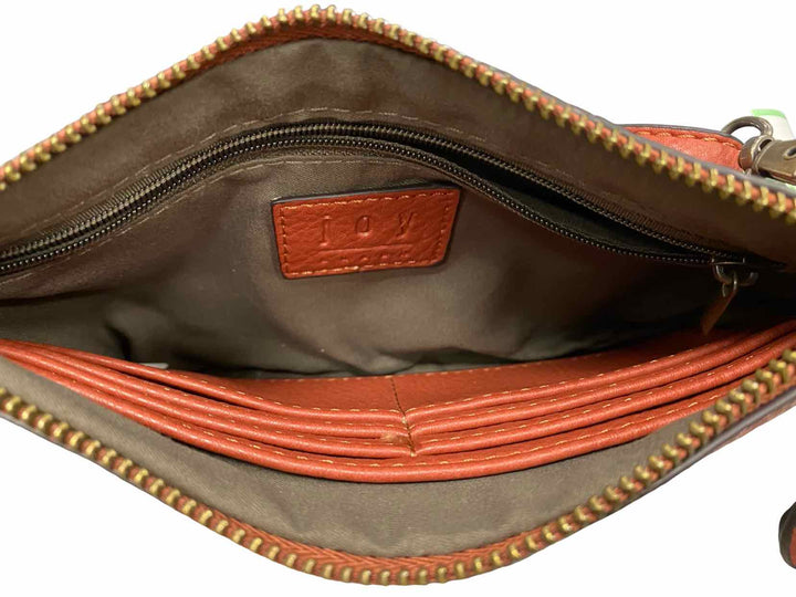 Joy Susan Red Wristlet Purse