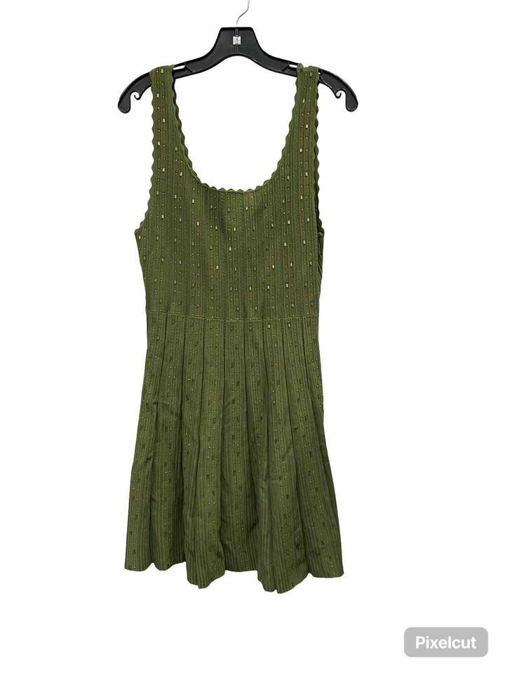 Sandro Size L Green Dress