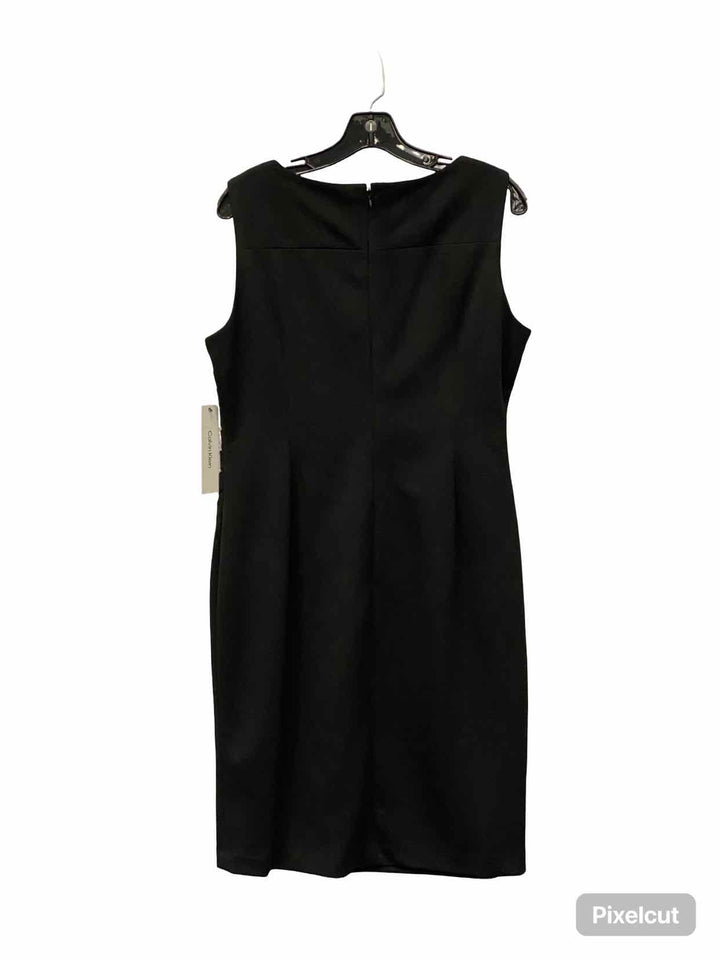 Calvin Klein Size 12 Black Dress