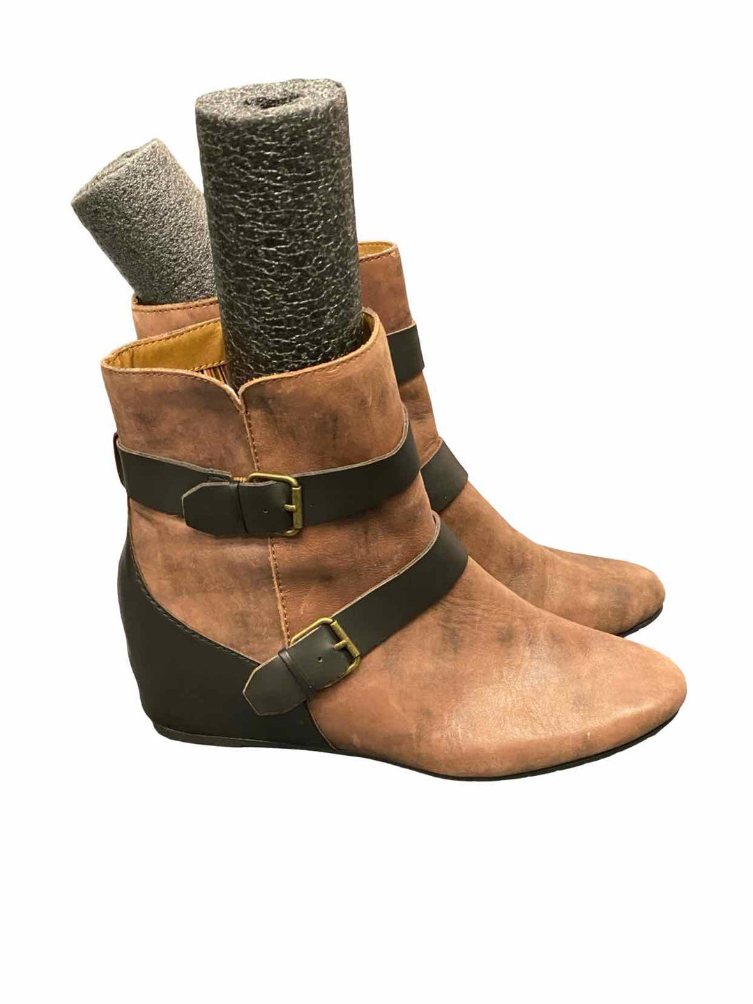 Comfortiva Shoe Size 11 Brown Leather Ramika Boots(Ankle)