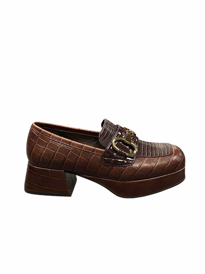 Jeffrey Campbell Shoe Size 6.5 Brown Loafers