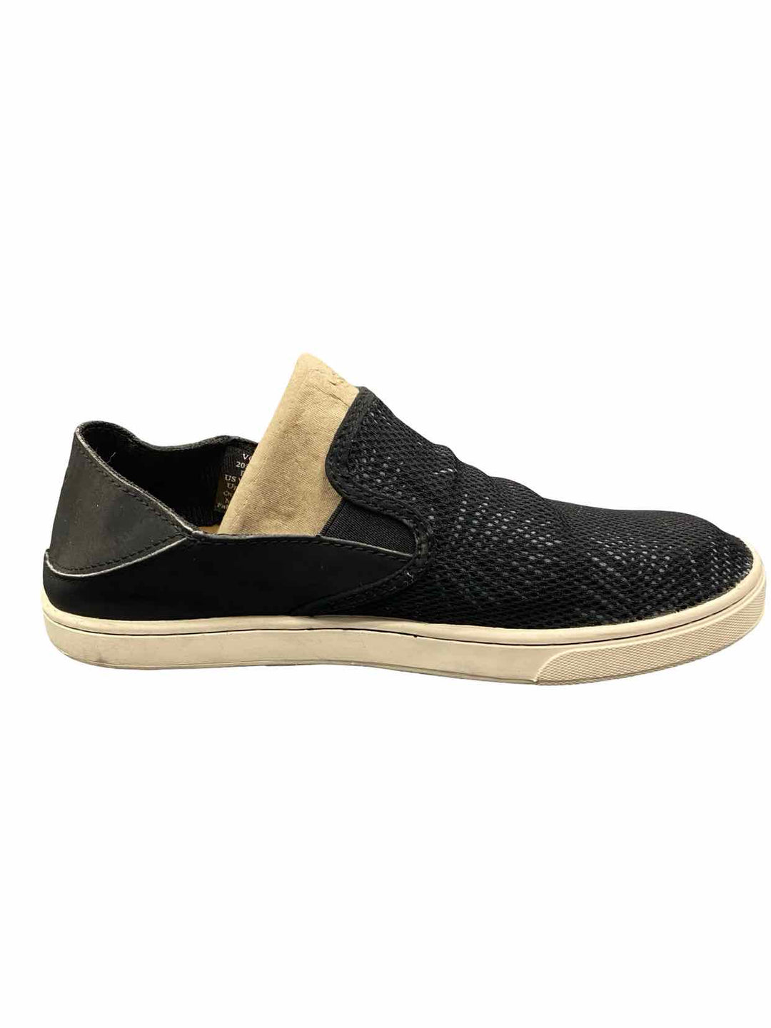 OluKai Shoe Size 8.5 Black Blue Sneakers