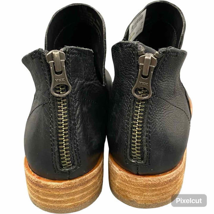 Kork- Ease Shoe Size 7.5 Black Leather Upper Renny Boots(Ankle)