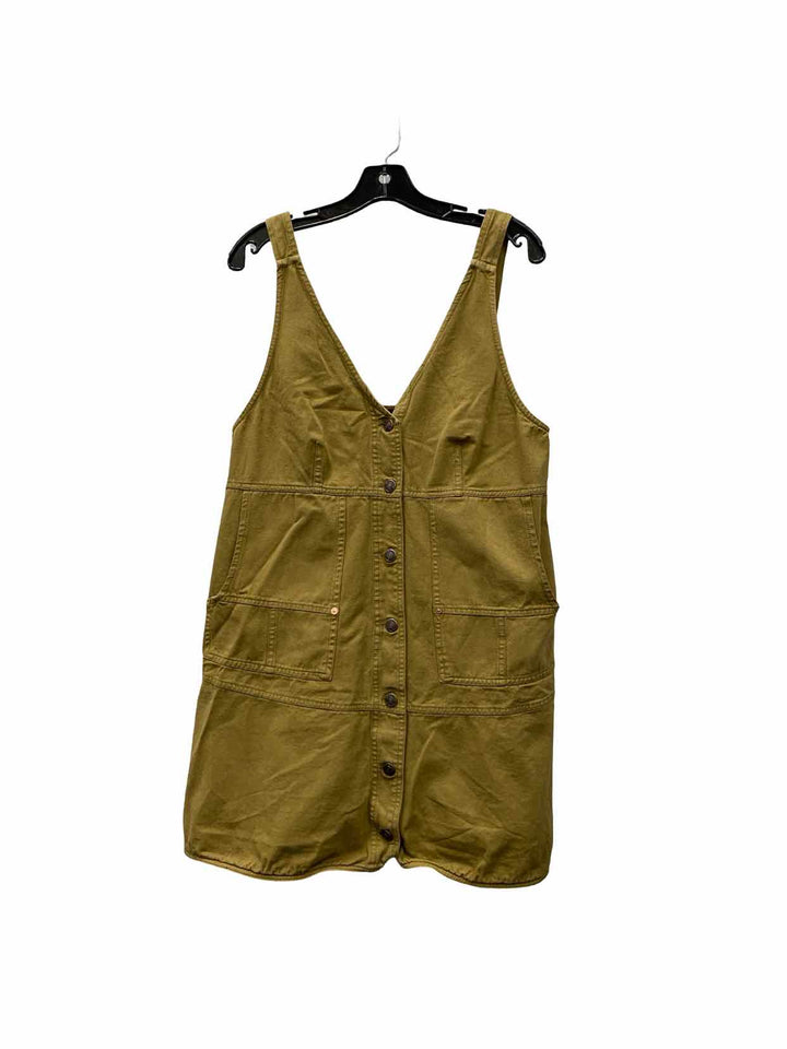 We the Free Size XL Green Denim Dress