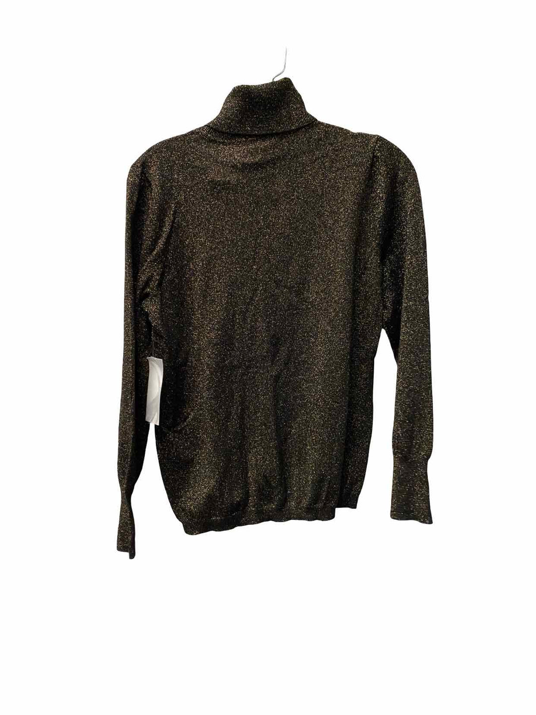 Chico's Size S Black Gold Long Sleeve Shirts