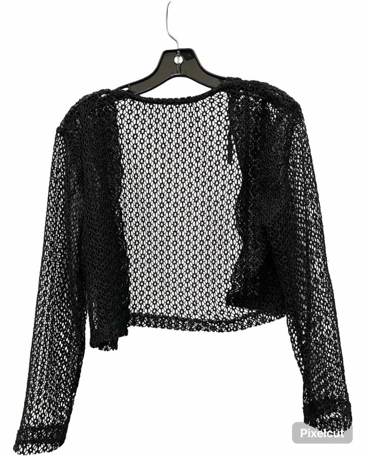 Unknown Brand Size S Black Lace Long Sleeve Shirts