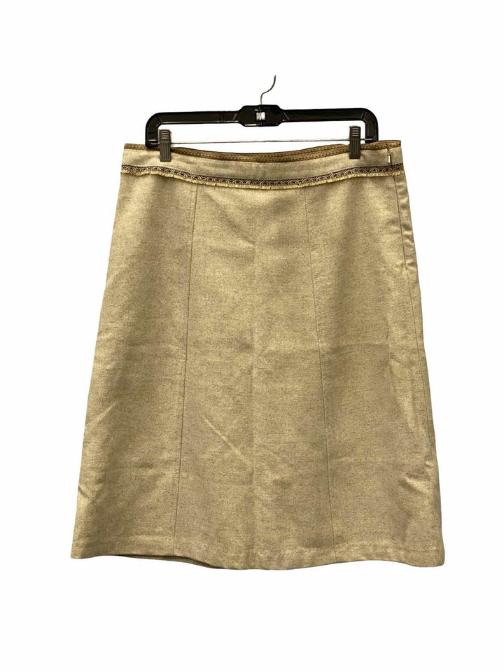 Gap Size 14 Cream Skirt