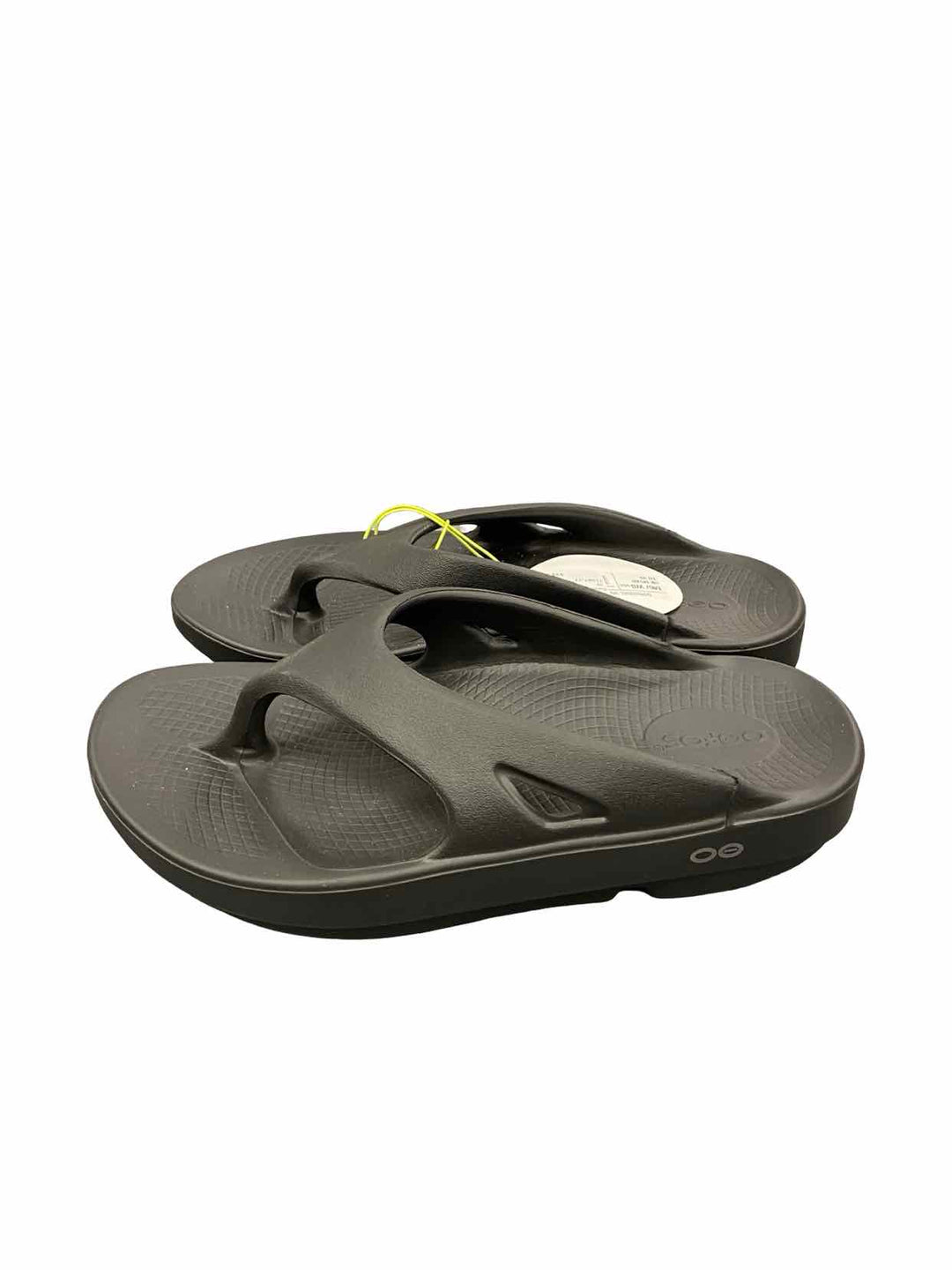 Oofos Shoe Size 39 Black OOriginal Recovery Flip flop NWT Sandals