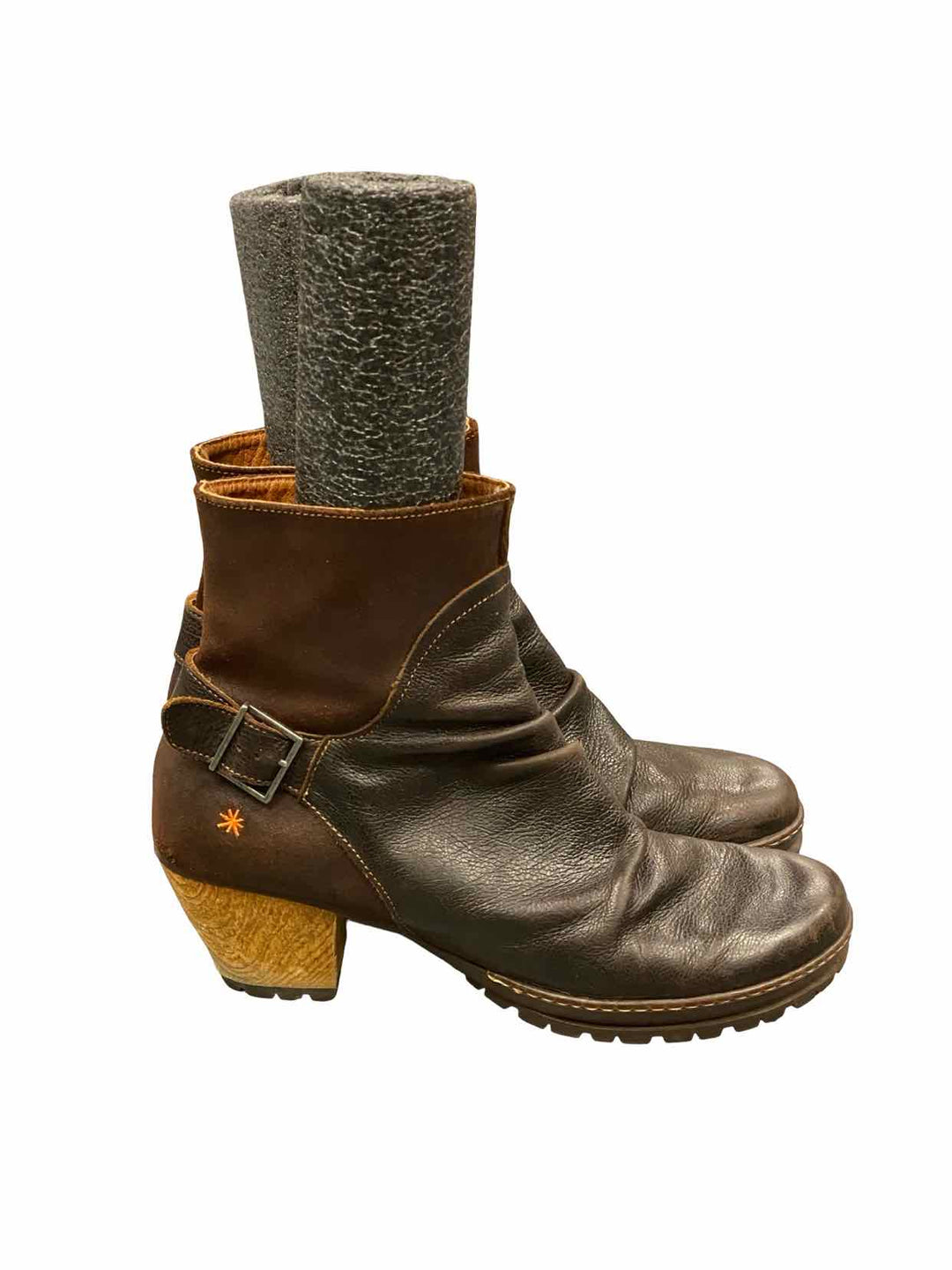 Art Shoe Size 42 Brown Leather Oslo 0516 Boots(Ankle)