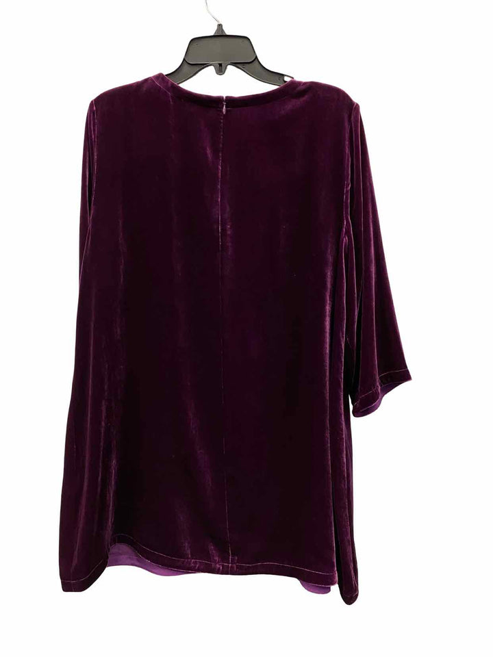 Eileen Fisher Size MP Purple Dress