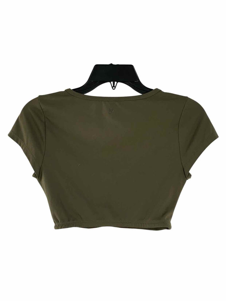 Pacsun Size S Green Polyester Blend Short Sleeve Shirts