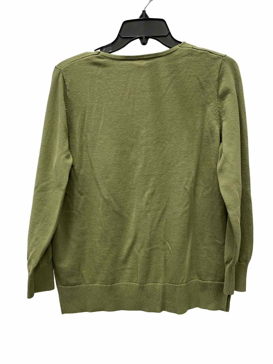 Blue Sky Size M Green Long Sleeve Shirts