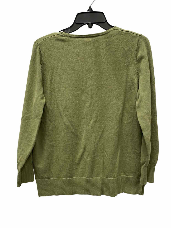 Blue Sky Size M Green Long Sleeve Shirts