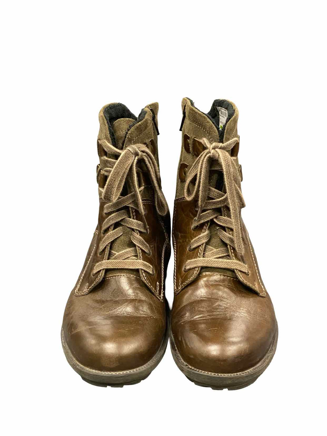 Josef Seibel Shoe Size 41 Brown Leather Boots(Ankle)