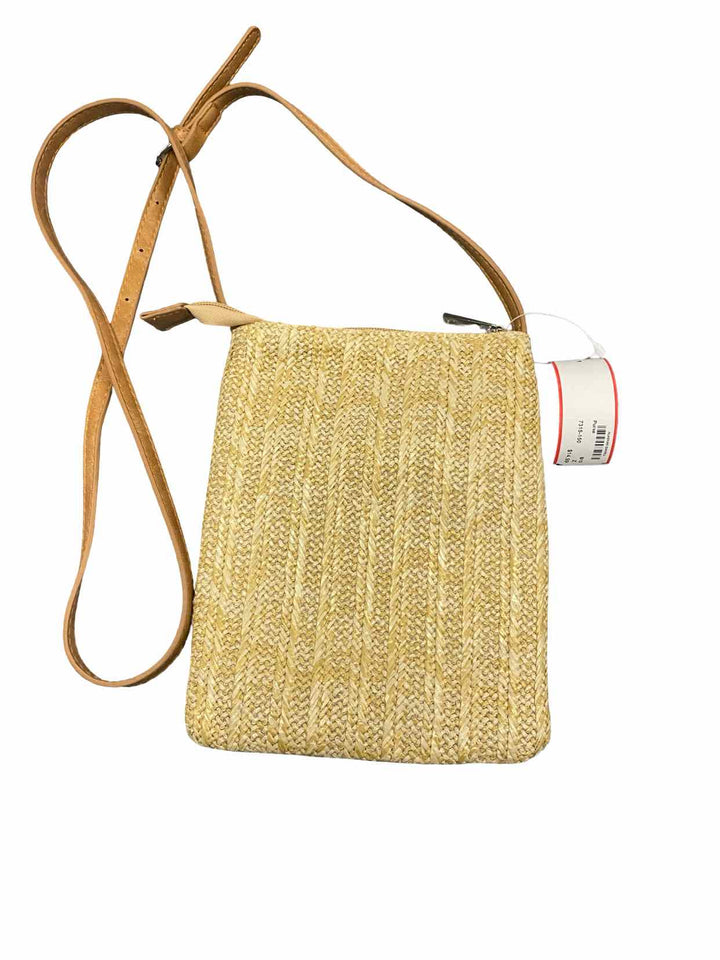 Beige Straw Purse