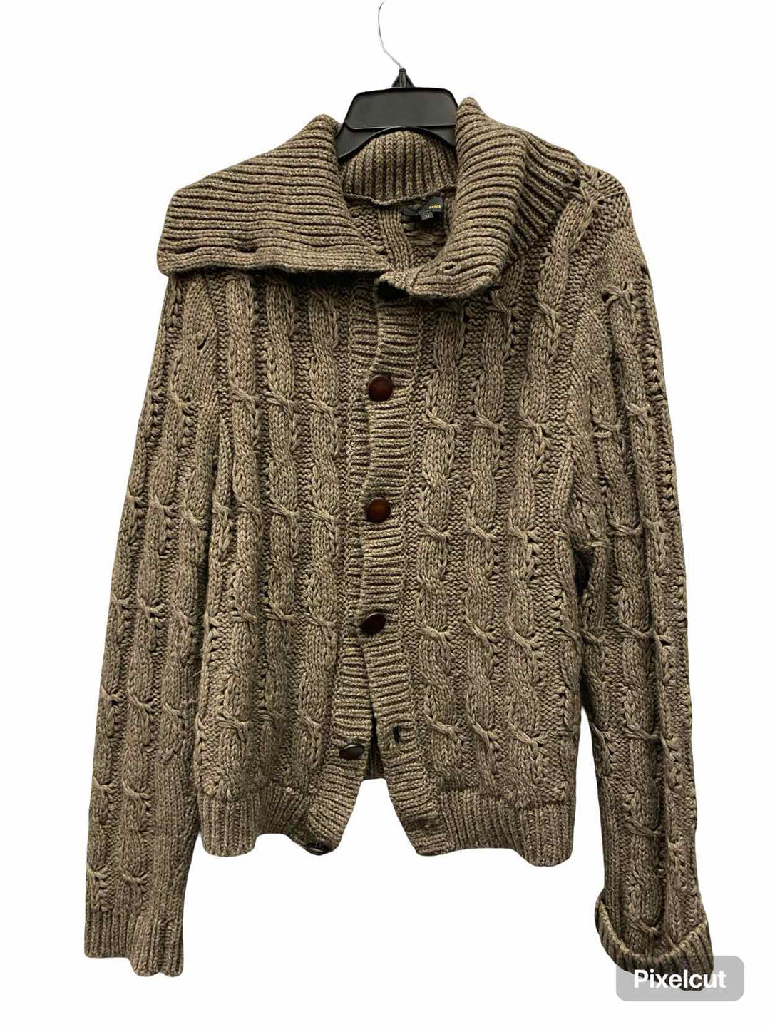Fendi Size L Brown Jacket
