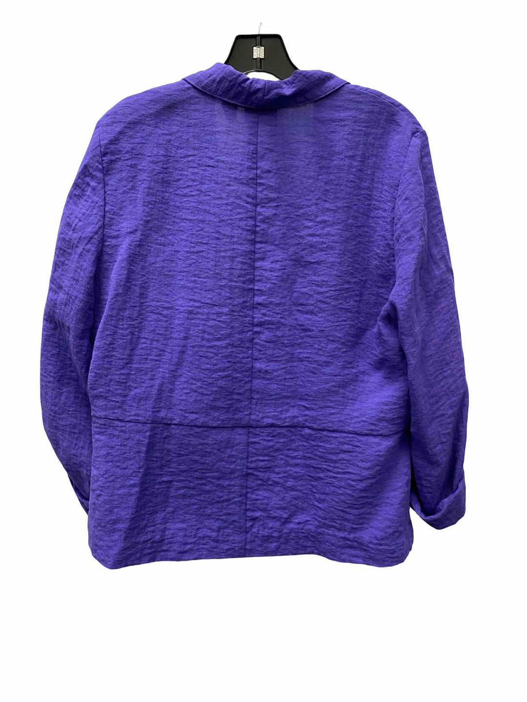Chico's Size 2 (M) Purple Long Sleeve Shirts