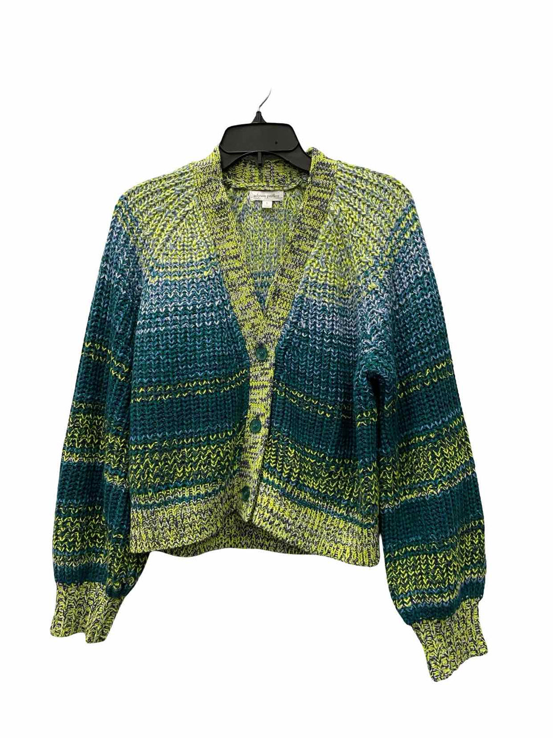 Adyson Parker Size S Green Blue Sweater
