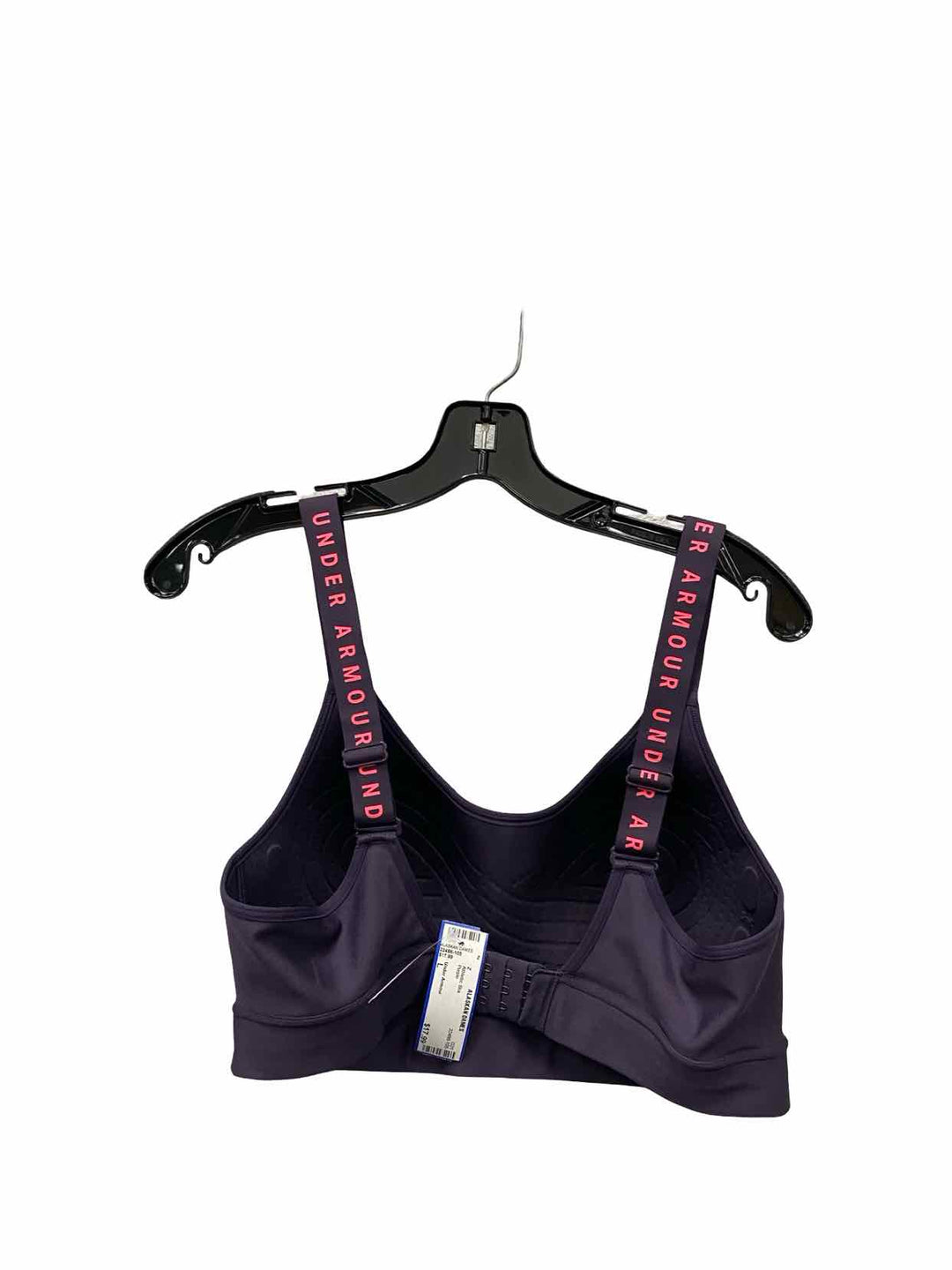 Under Armour Size L Purple Athletic Bra