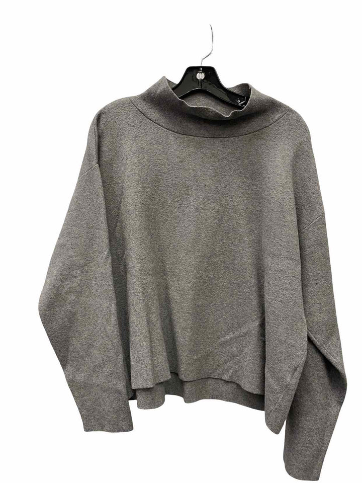 Quince Size L Gray Sweater