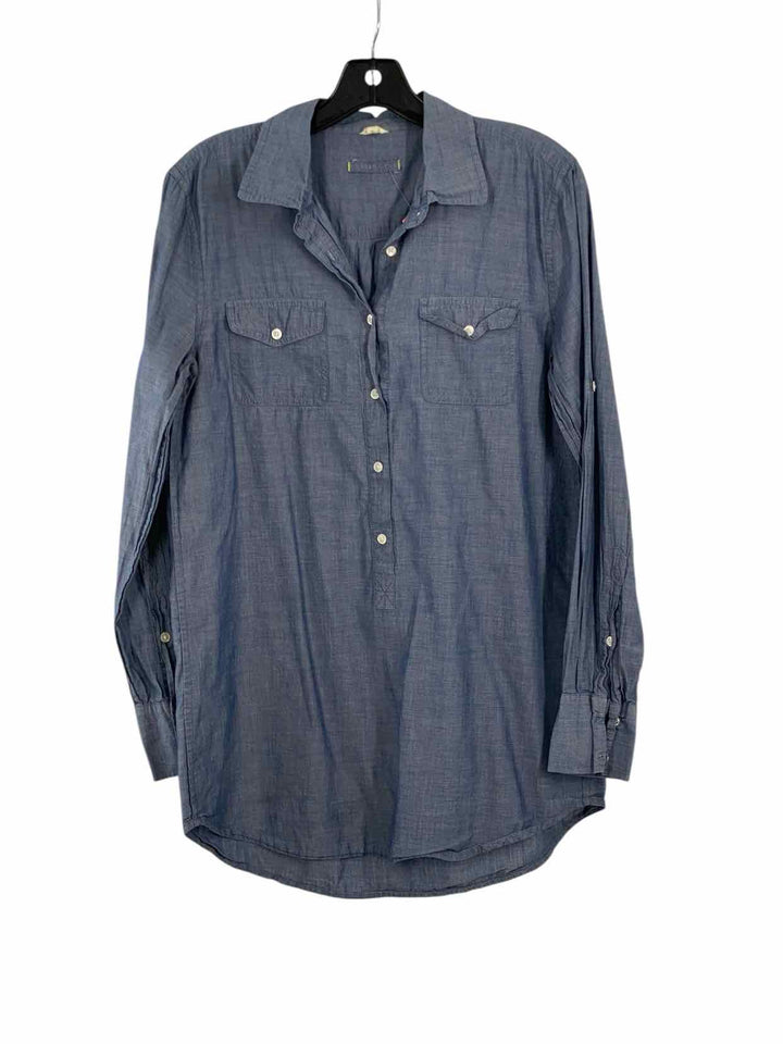 J. Crew Size S Blue Long Sleeve Shirts