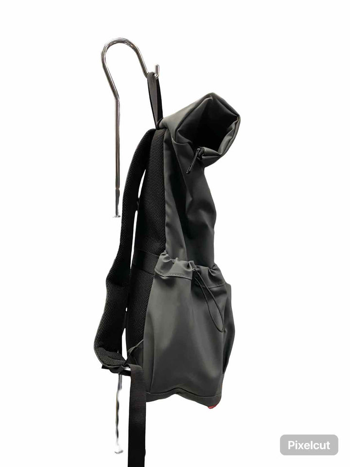 Rirati Grey Curved Edge Large Capacity High Sense BackPack