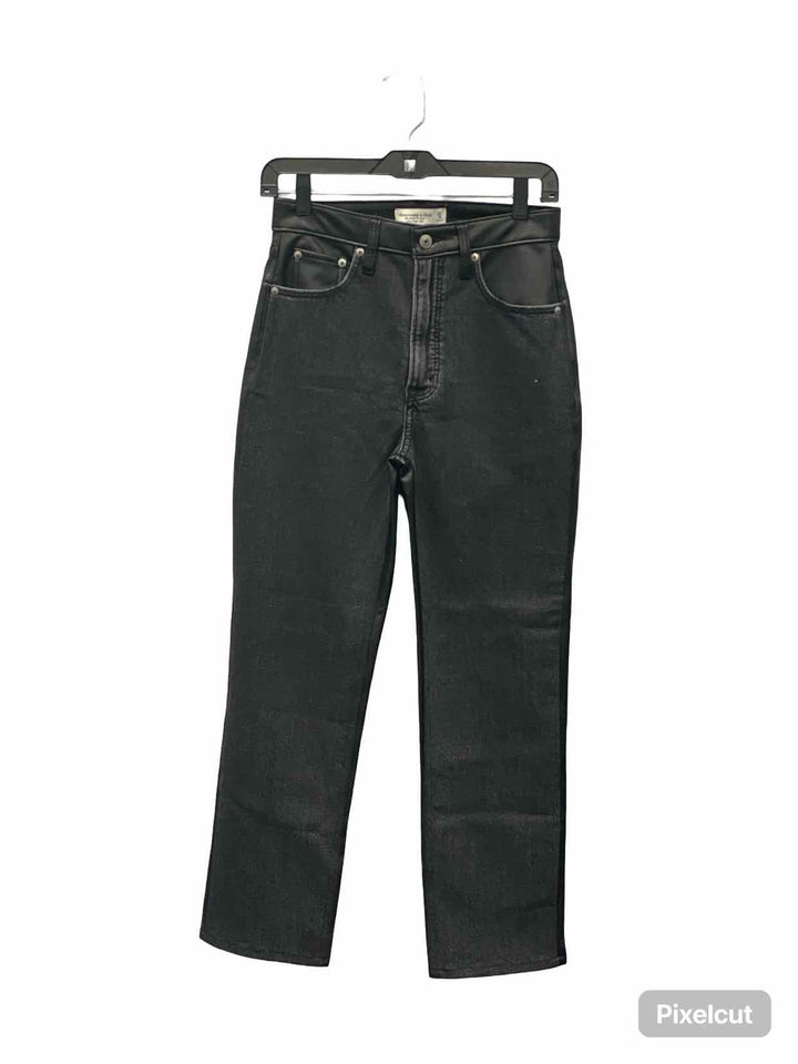 Abercrombie & Fitch Size 27/4 Black Pants