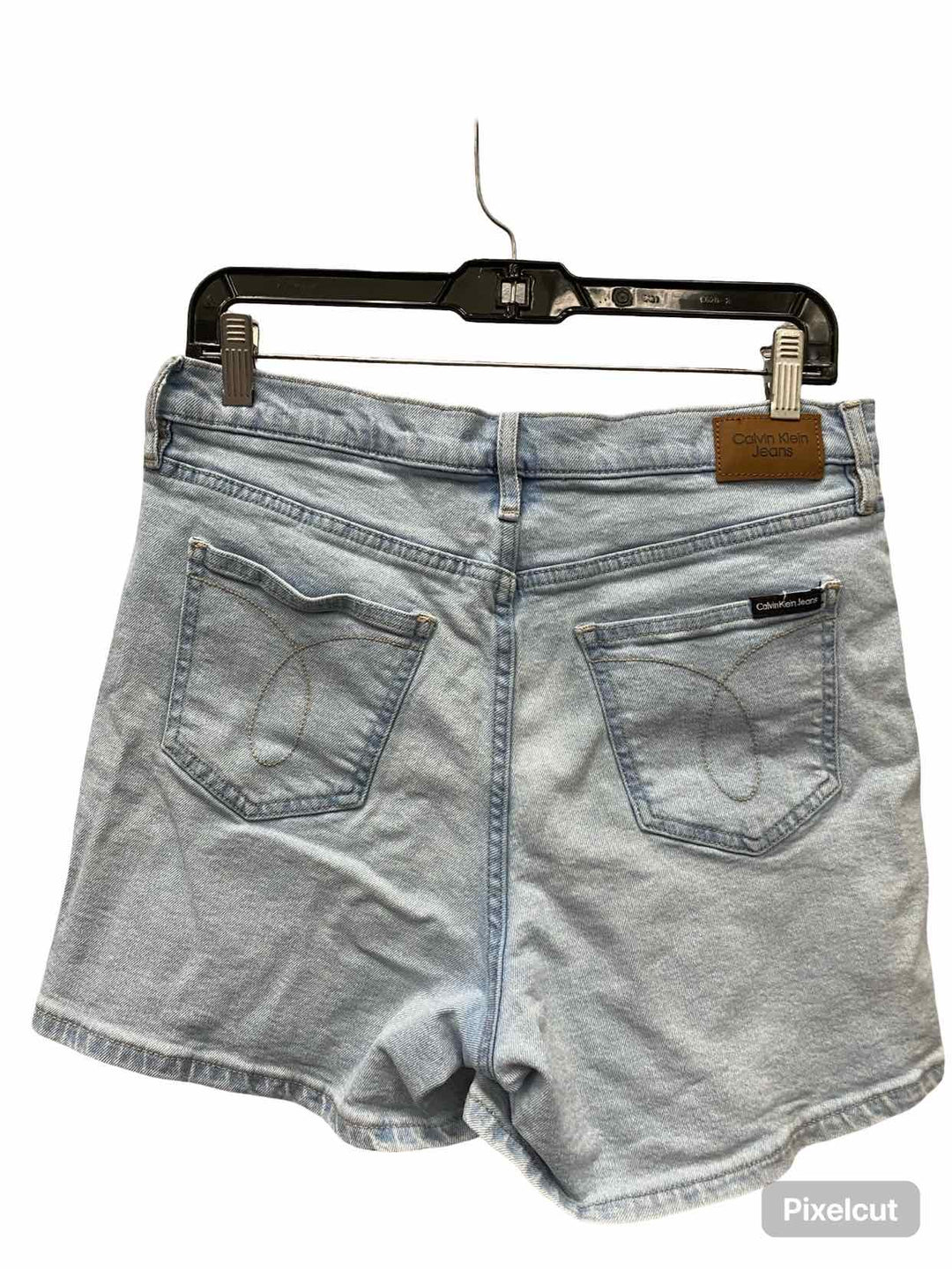 Calvin Klein Size 12 Blue Denim Shorts