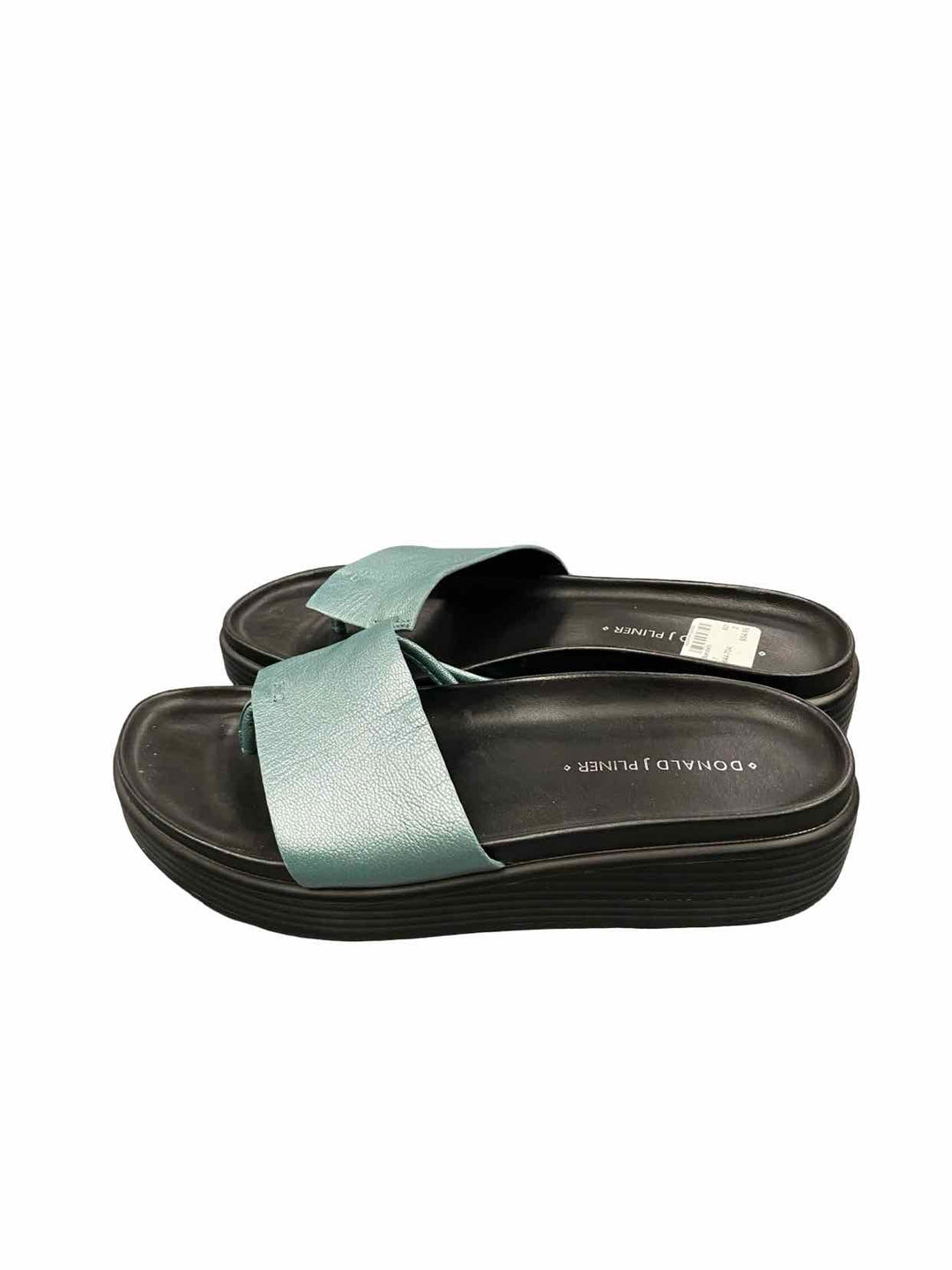 Donald Pliner Shoe Size 7 Blue Metallic FIFI Sandals