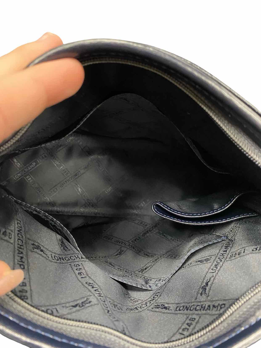 Longchamp Navy Purse