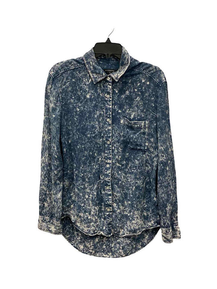 bycorpus Size S Blue Long Sleeve Shirts