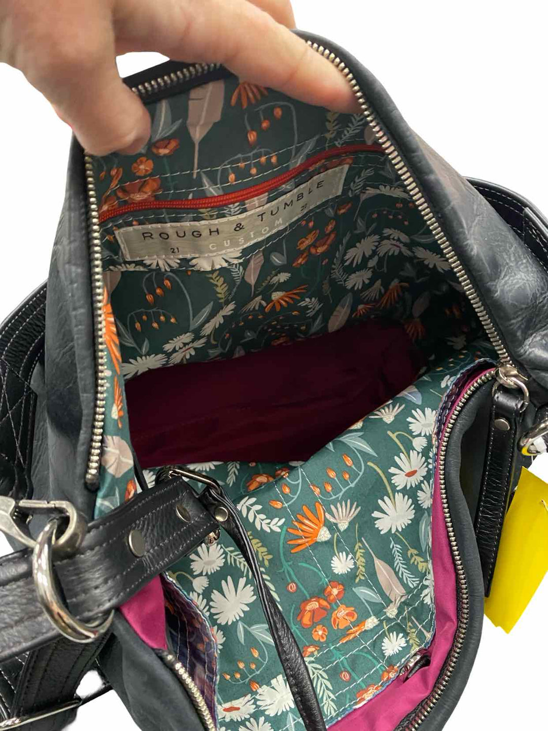 Rough & Tumble Black Bag