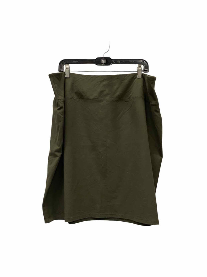 J Jill Size XL Green Skirt