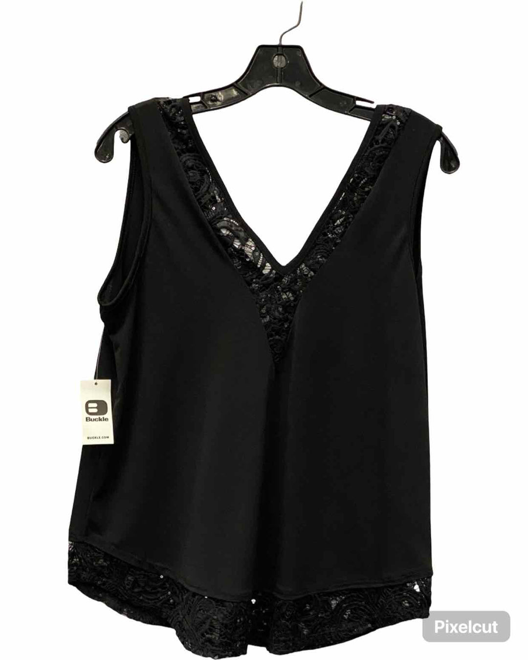 Daytrip Size L Black Tank Top