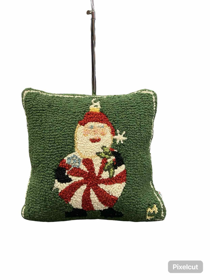 Chandler 4 Corners Pillow Hand Hooked Home Decor