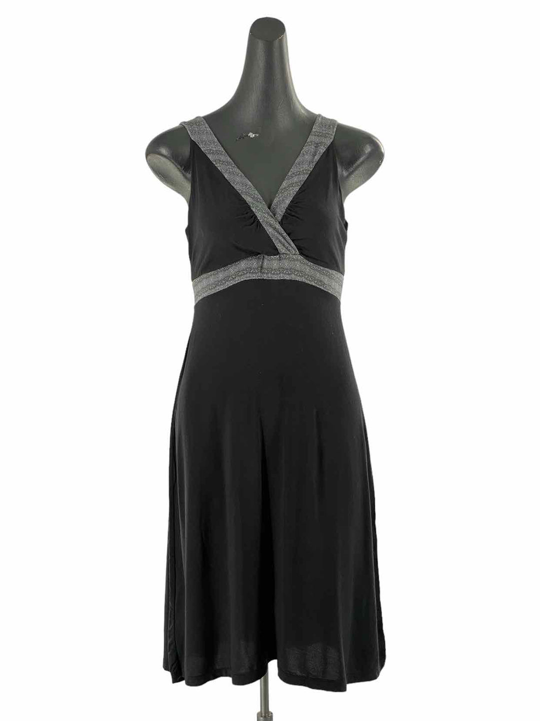Adventura Size S Black Grey Dress