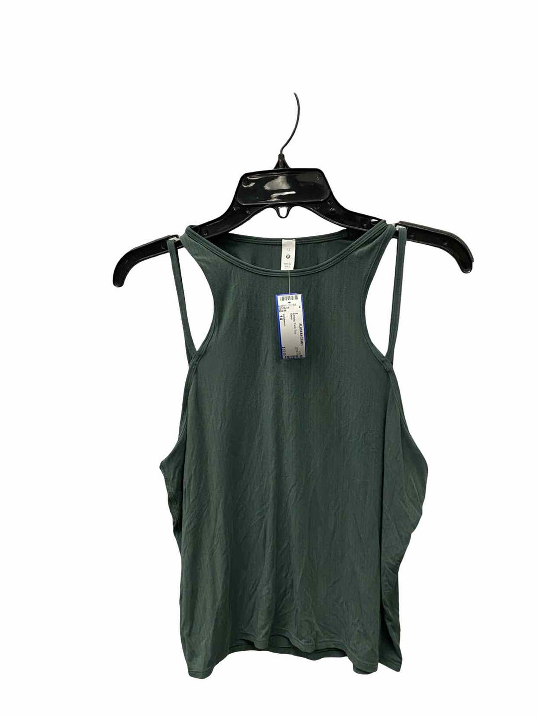 Lululemon Size 14 Green Athletic Tank Top