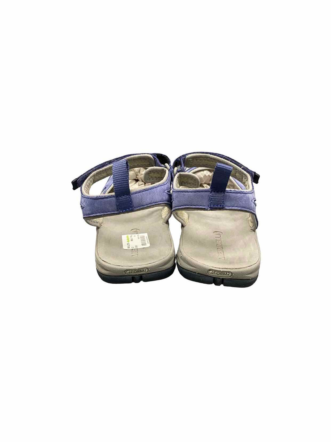 Merrell Shoe Size 10 Blue Grey Leather & Mesh Siren Wrap Q2 Sandals