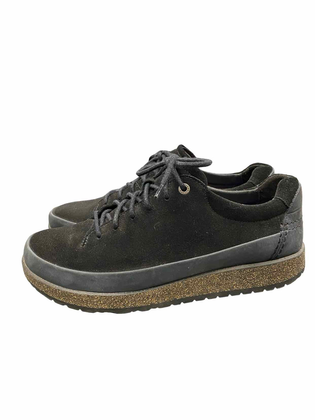 Birkenstock Shoe Size 42 Black Suede Honnef Low Sneakers