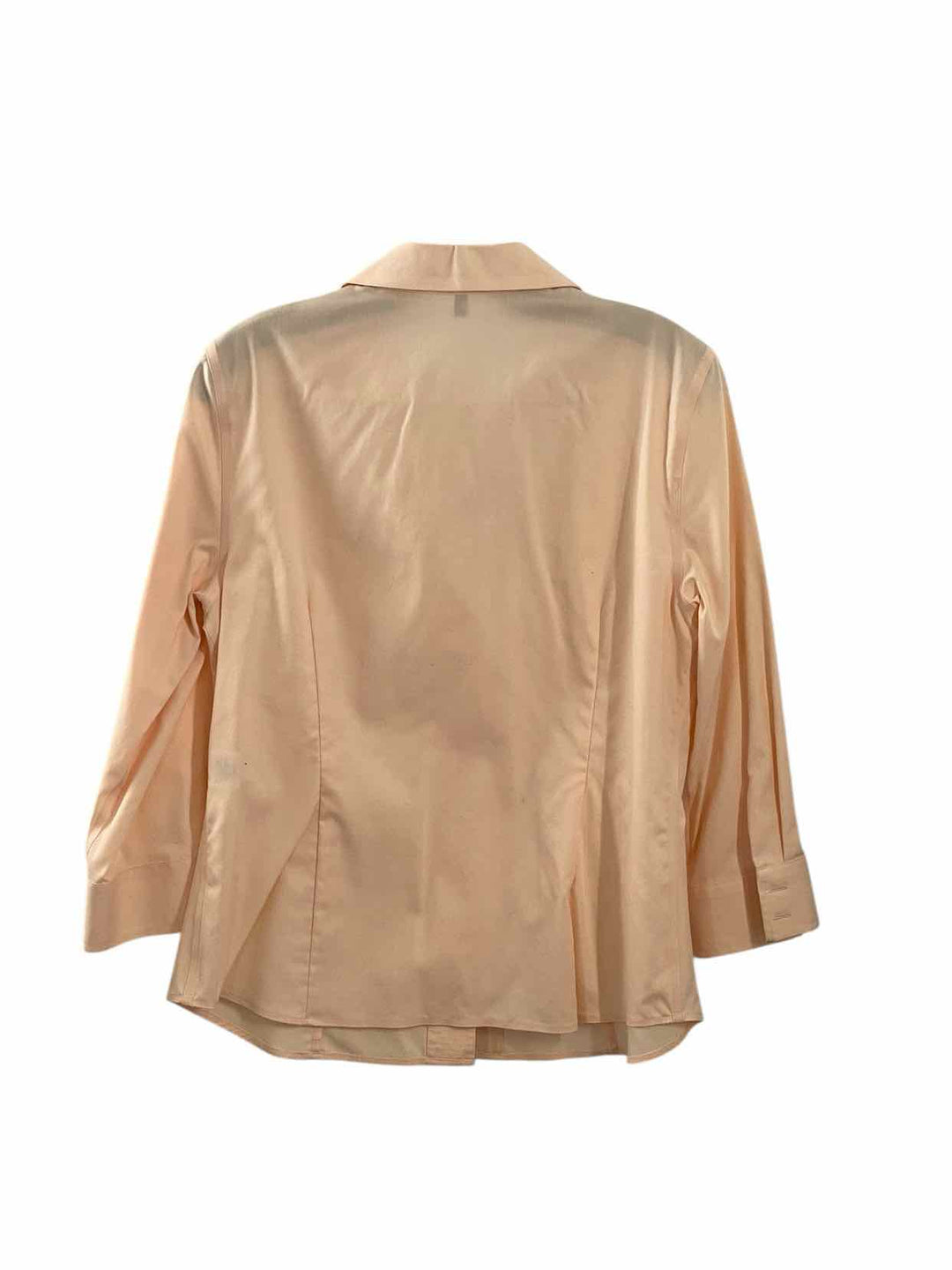 Jones New York Size M Peach Long Sleeve Shirts