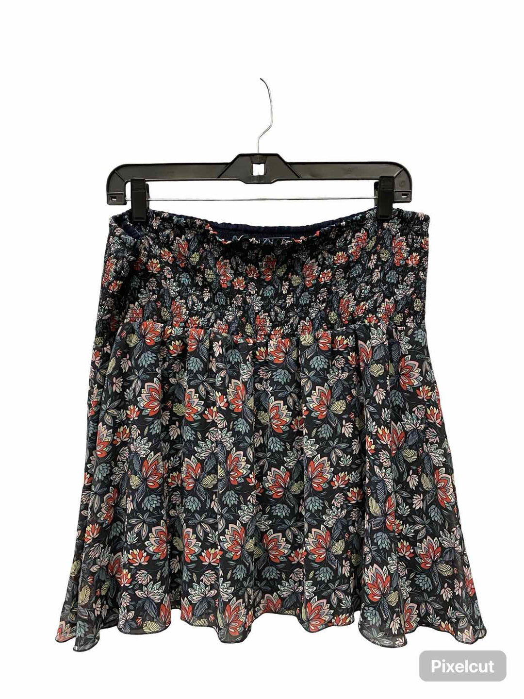Cabi Size XL Blue Floral Skirt