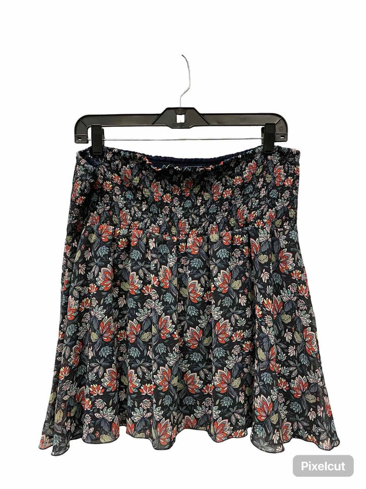 Cabi Size XL Blue Floral Skirt